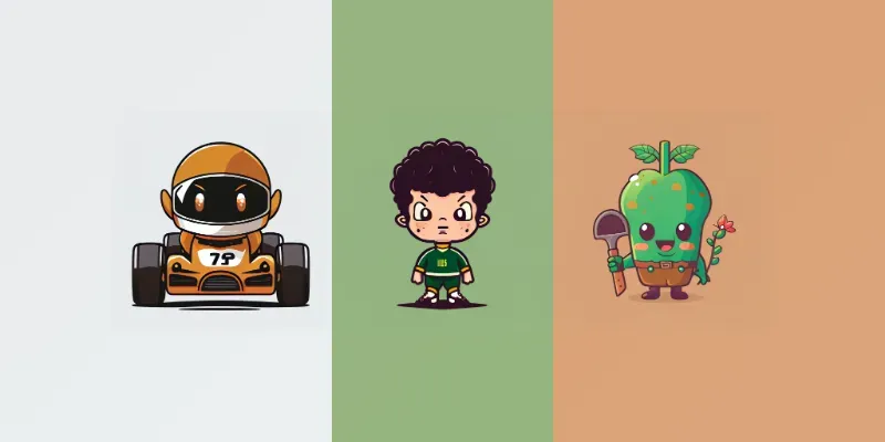 Cute Mascots generated by undefined