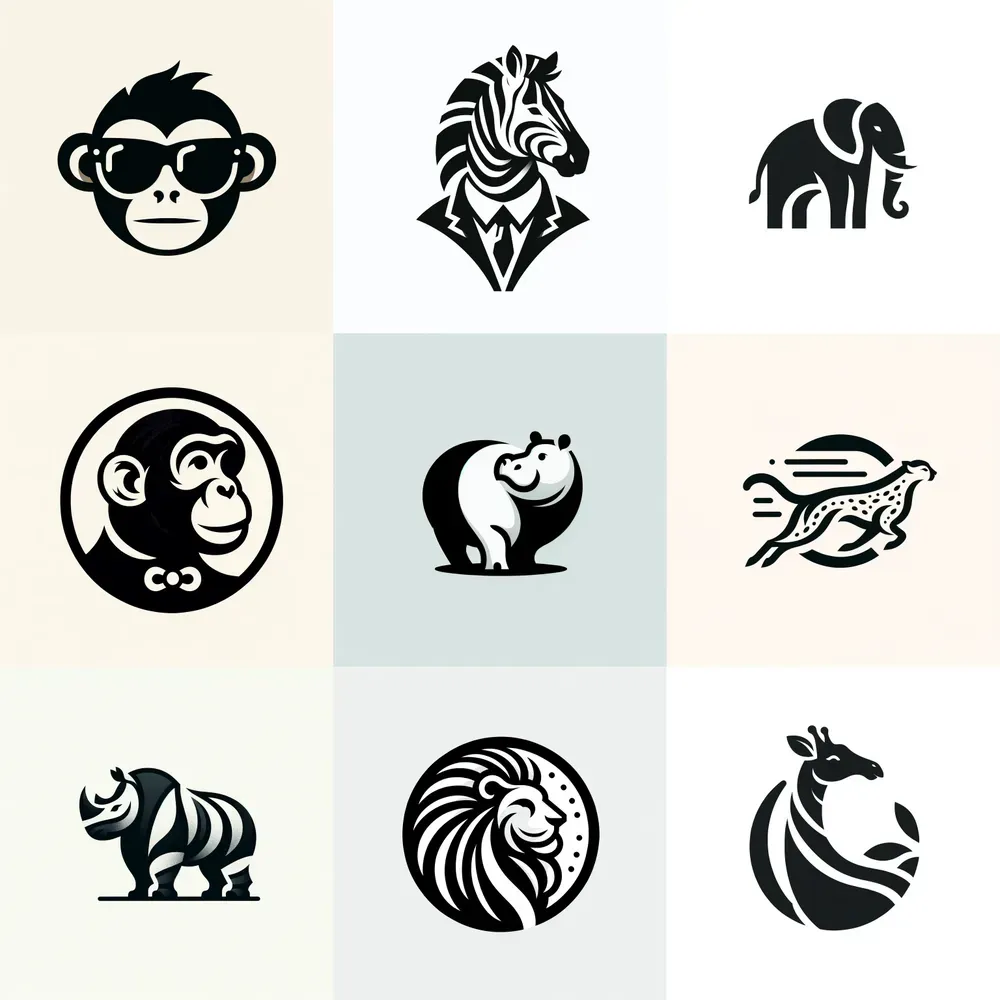 Logo Minimalist Animals