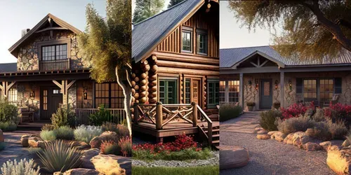 Beautiful Homes generated by midjourney