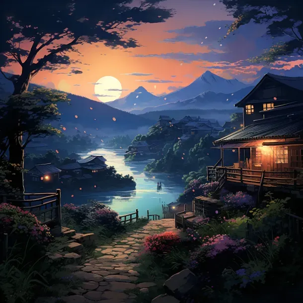 Lofi Anime Art