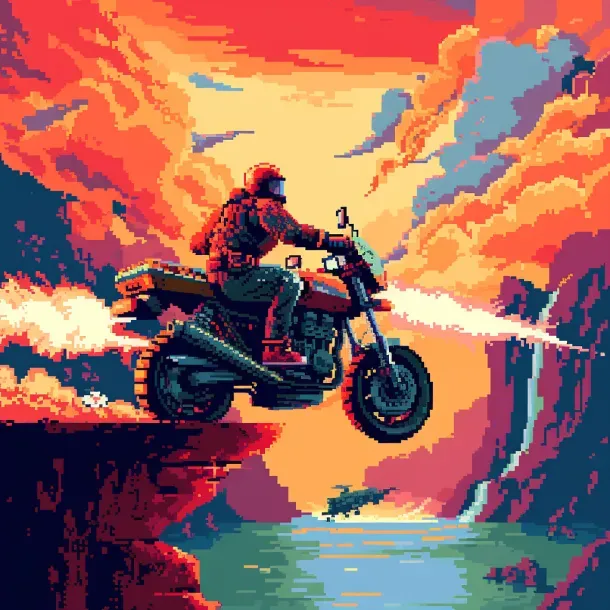 Retro Pixel Art