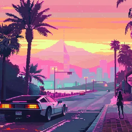 Retro Pixel Art
