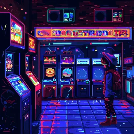 Retro Pixel Art