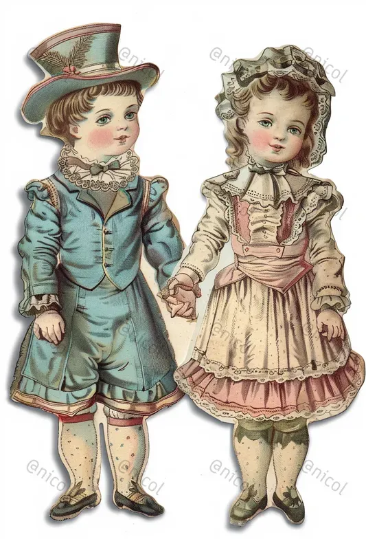 Victorian Scrapbook Ephemera Die Cuts
