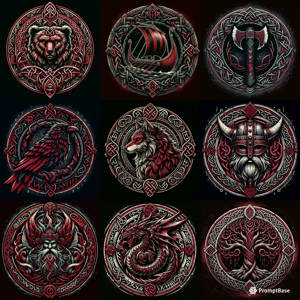 Viking Themed Tattoo 