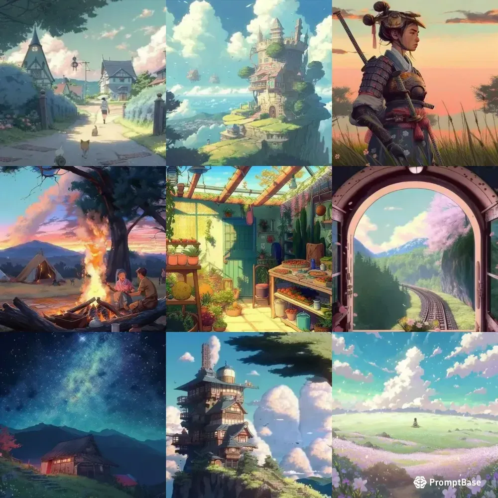 Studio Ghibli Illustrations