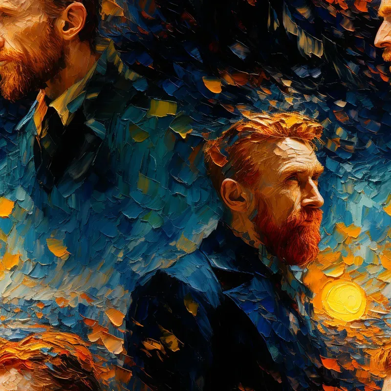 Vincent Van Gogh Style Textures