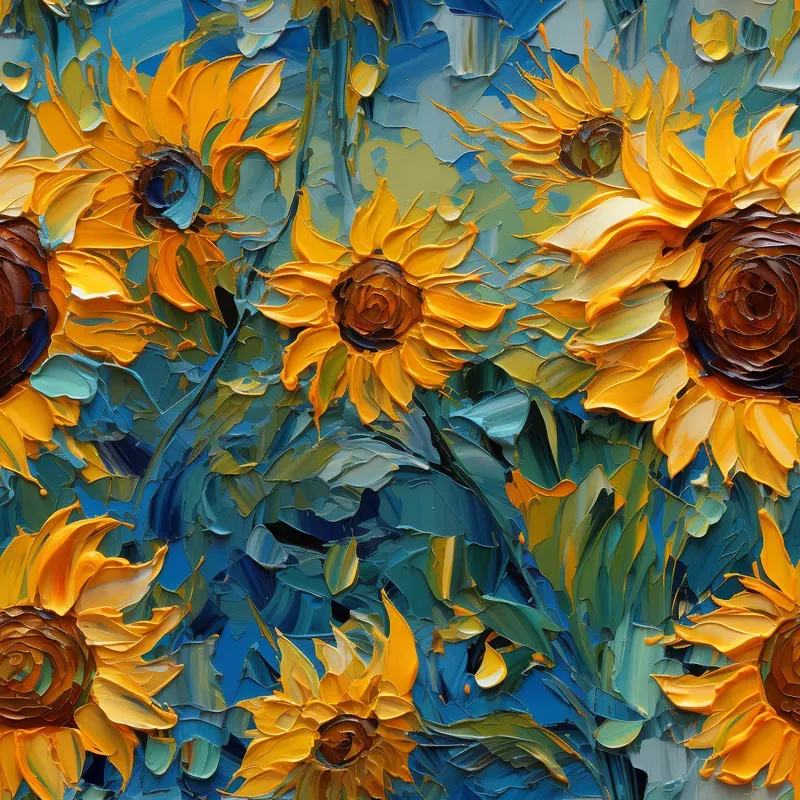 Vincent Van Gogh Style Textures