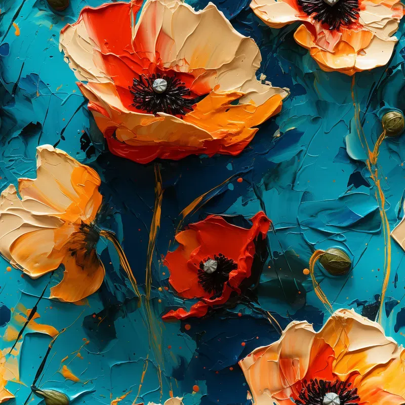 Vincent Van Gogh Style Textures