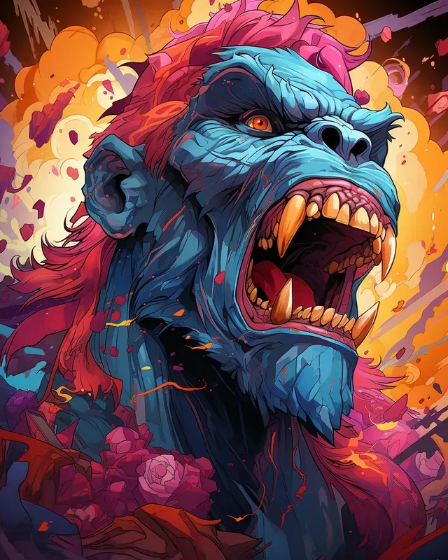 Vibrant Dope Art Style Posters