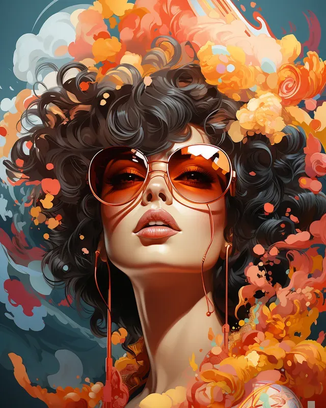 Vibrant Dope Art Style Posters
