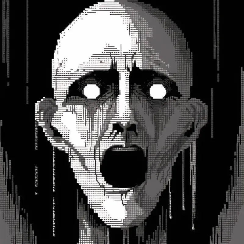 Horror 32 Bit Pixel Art
