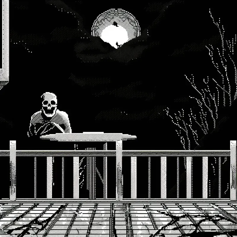 Horror 32 Bit Pixel Art