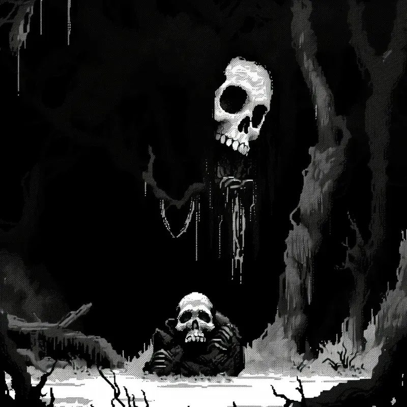 Horror 32 Bit Pixel Art
