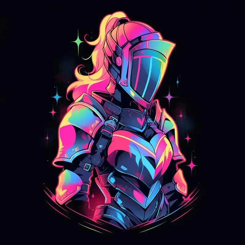 Rainbow Inspired Niji T-shirt Designs