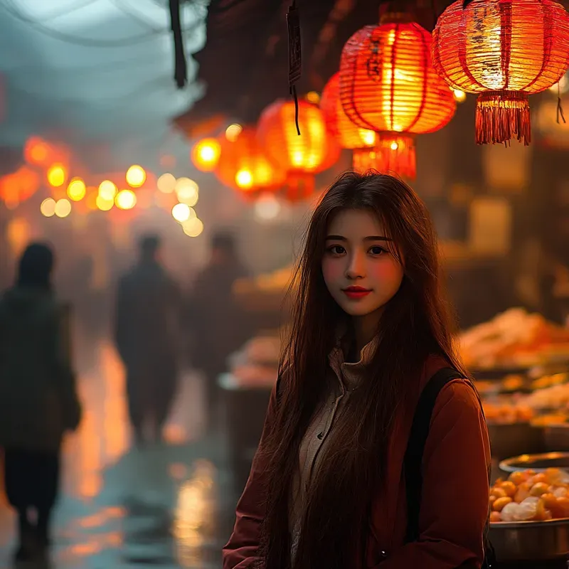 Nostalgic Chinese Cinematic Scenes
