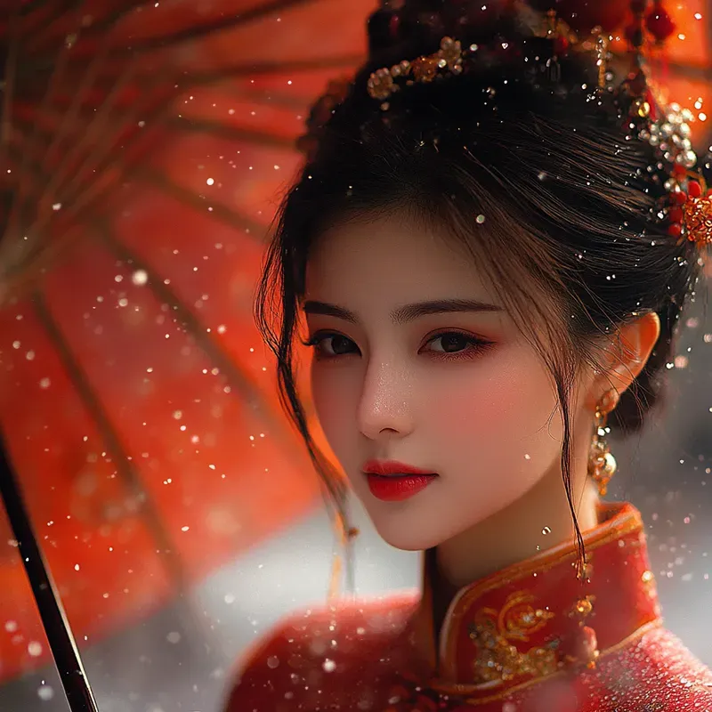 Nostalgic Chinese Cinematic Scenes
