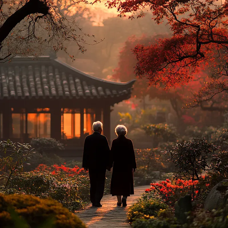Nostalgic Chinese Cinematic Scenes