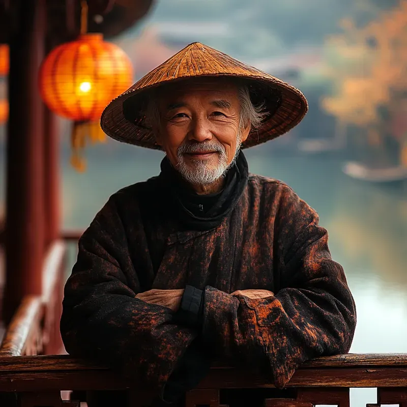 Nostalgic Chinese Cinematic Scenes