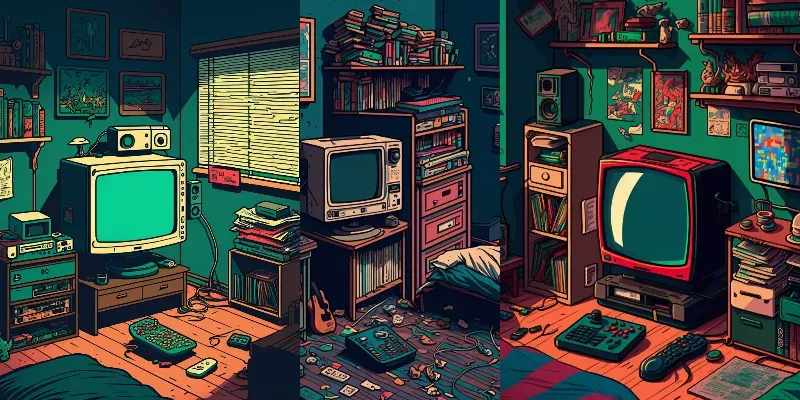 Nostalgic Bedrooms generated by undefined