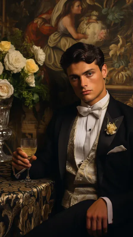 Timeless Vintage Glamour Portraits