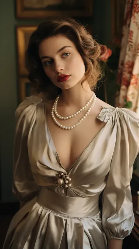 Timeless Vintage Glamour Portraits