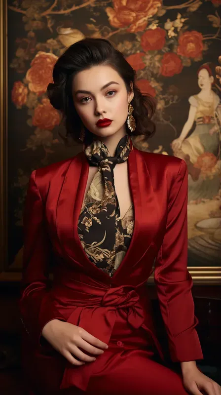 Timeless Vintage Glamour Portraits