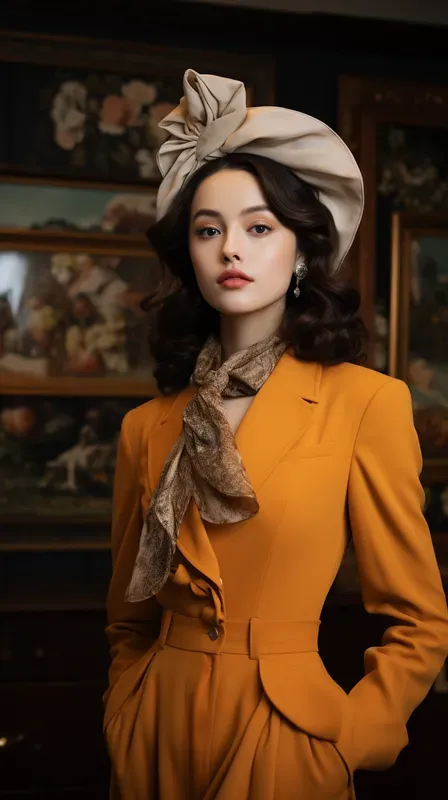 Timeless Vintage Glamour Portraits