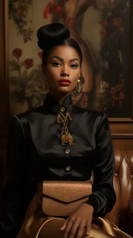 Timeless Vintage Glamour Portraits