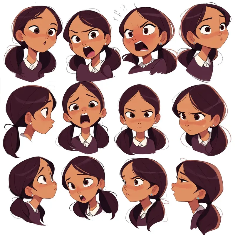 Character Sheets With Big Emotions