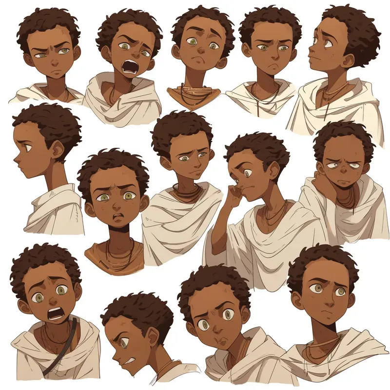 Character Sheets With Big Emotions