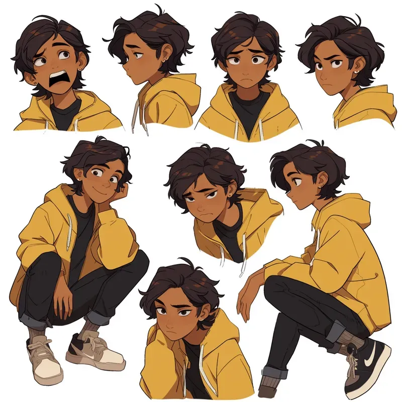 Character Sheets With Big Emotions