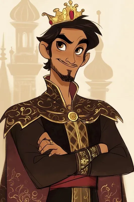 Disney-inspired 2D Character Designs