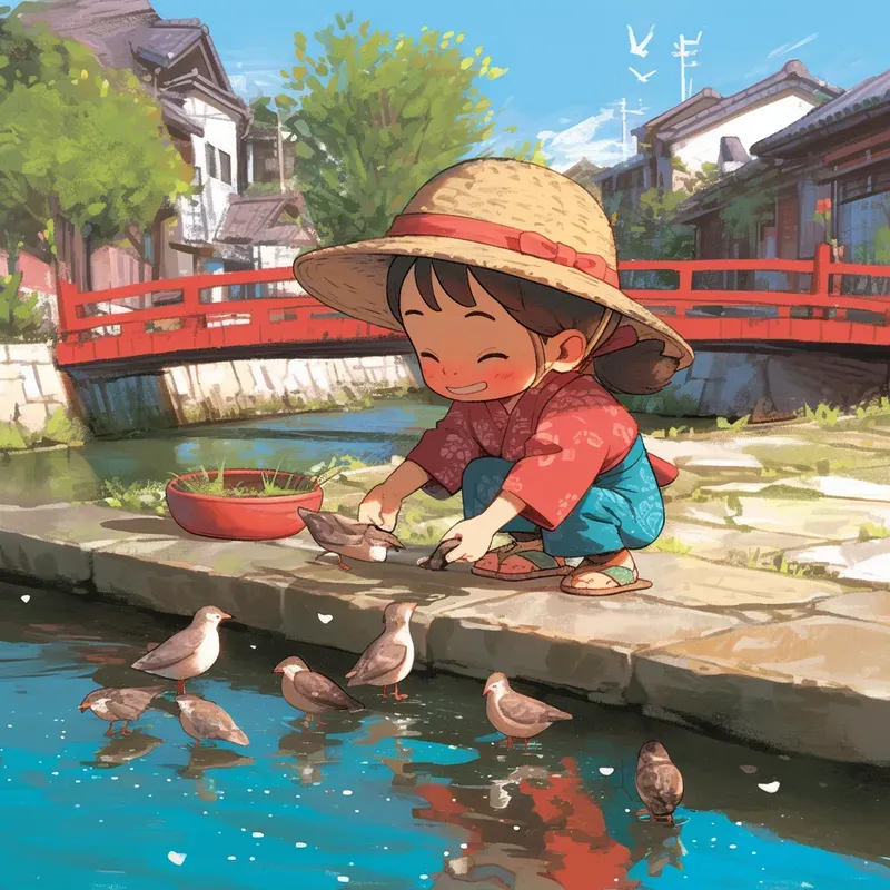 Studio Ghibli Style 2D Animations