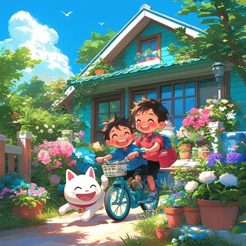 Studio Ghibli Style 2D Animations