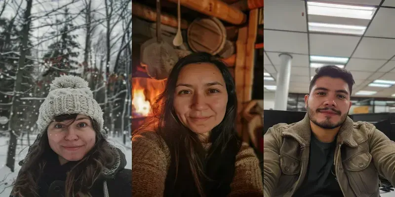 Candid Selfies With Natural Lighting generated by undefined