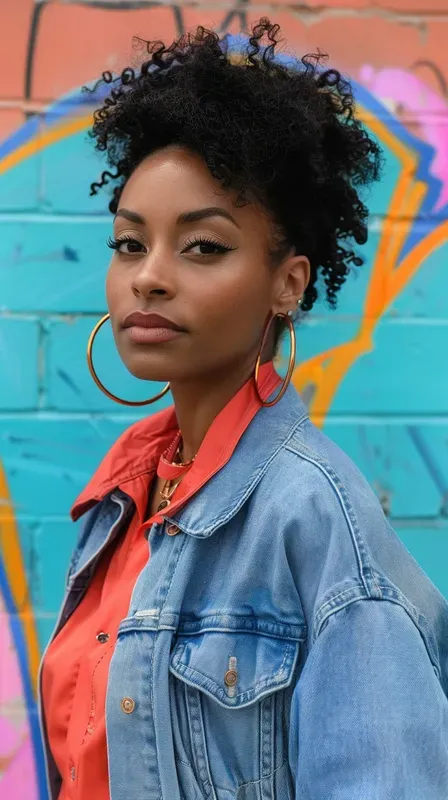 1980s Retro Fashion Portraits