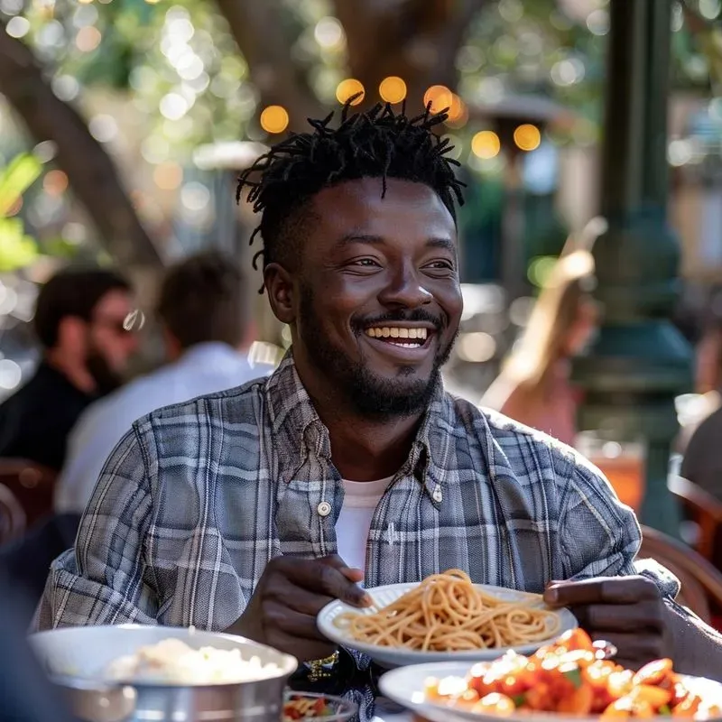 Realistic Candid Food Photographs