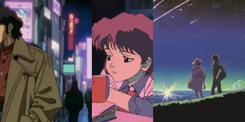 Retro Anime Stills generated by midjourney