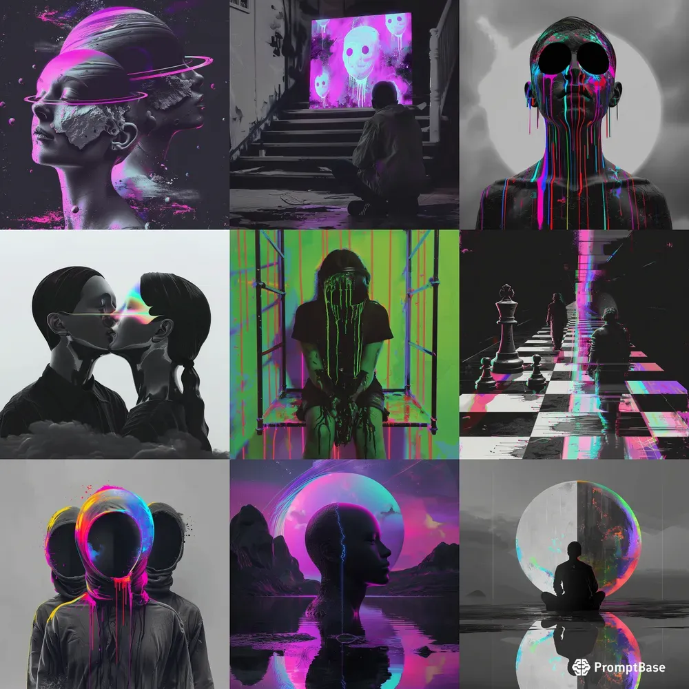 Neon Glitch Cover Art