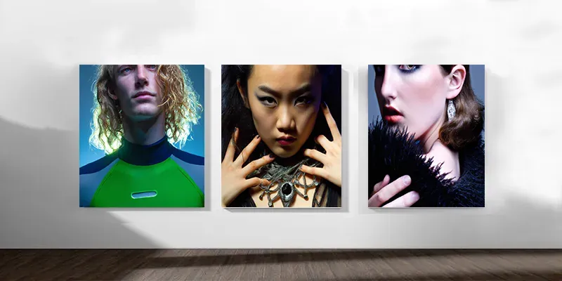 Editorial Fashion Photograph generated by undefined