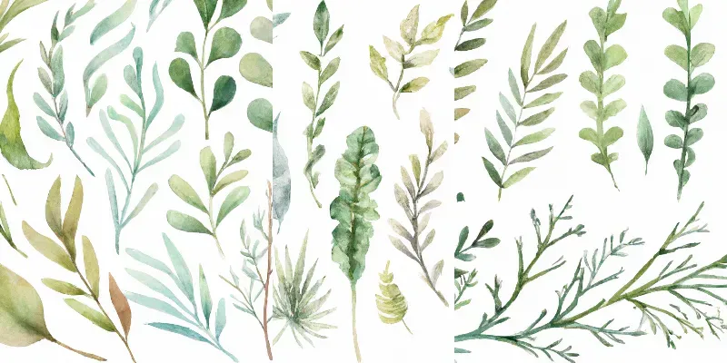 Watercolor Nature Wallpapers generated by undefined