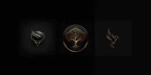 Luxury Logos generated by midjourney