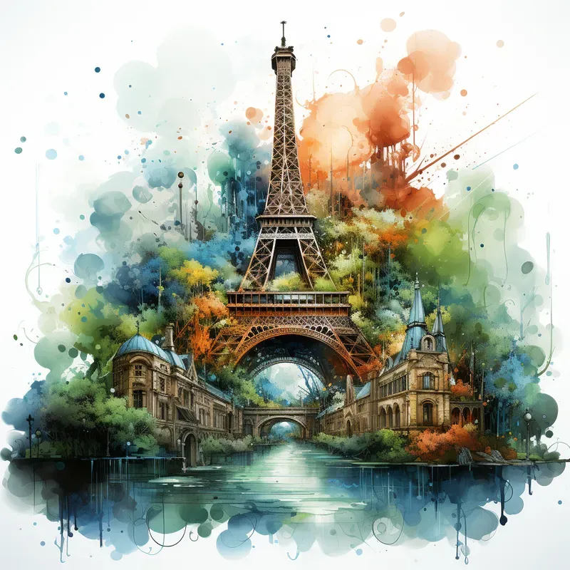 Watercolor Clipart Prompts