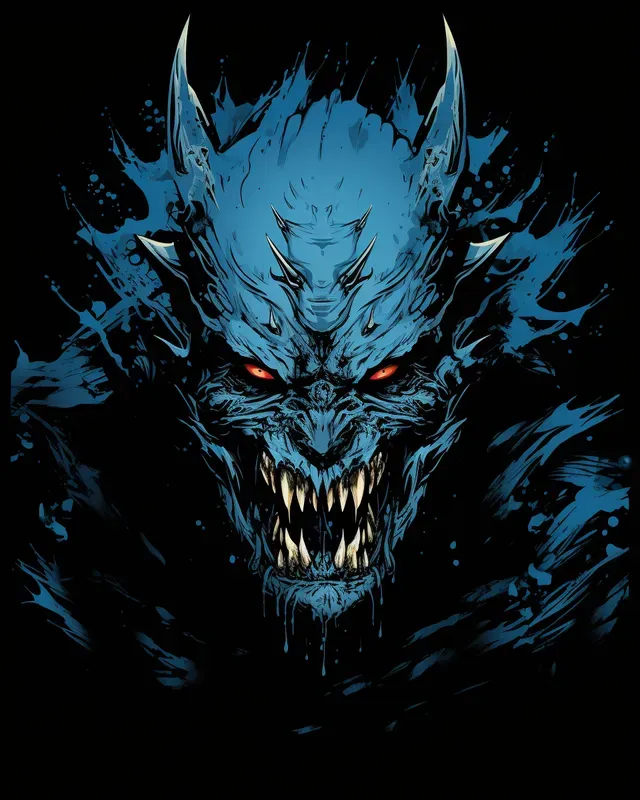 Brutal Demon Tshirt Designs