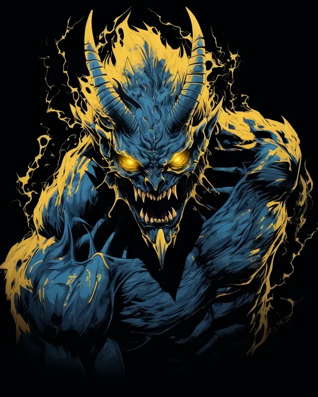 Brutal Demon Tshirt Designs