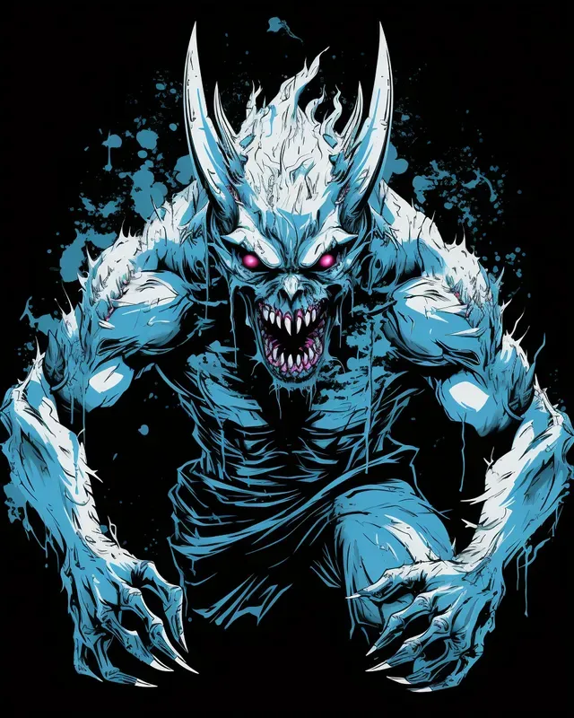 Brutal Demon Tshirt Designs