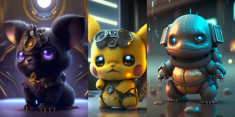 Chibi Pokemon generated by undefined