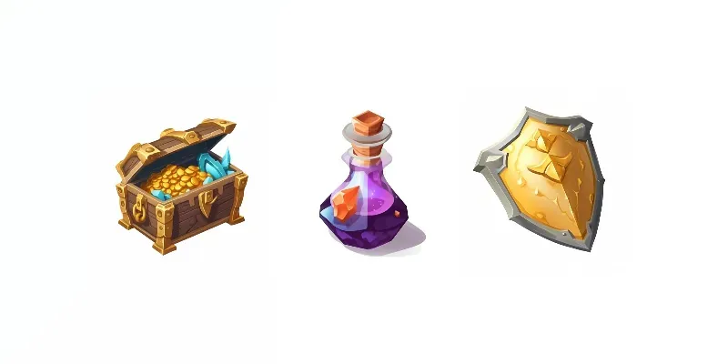 Sets Of Objects For RPG Games generated by undefined