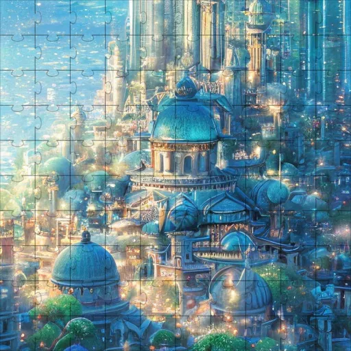 Vibrant Detailed City Scenes